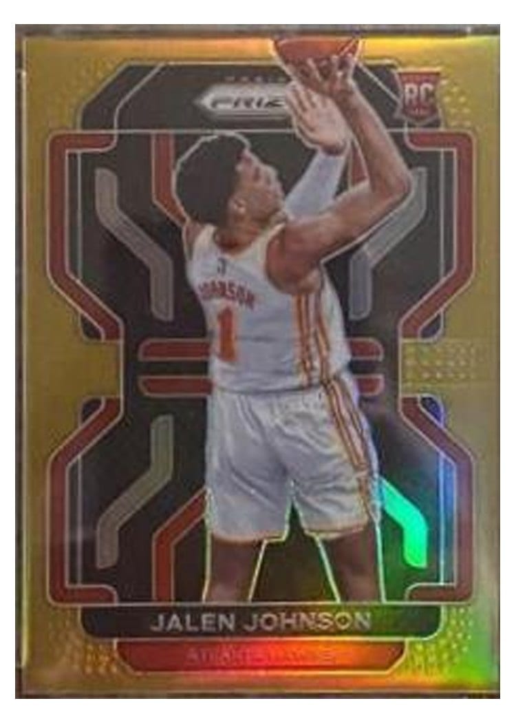 2021-22 Panini Prizm Base Set Jalen Johnson #305 card