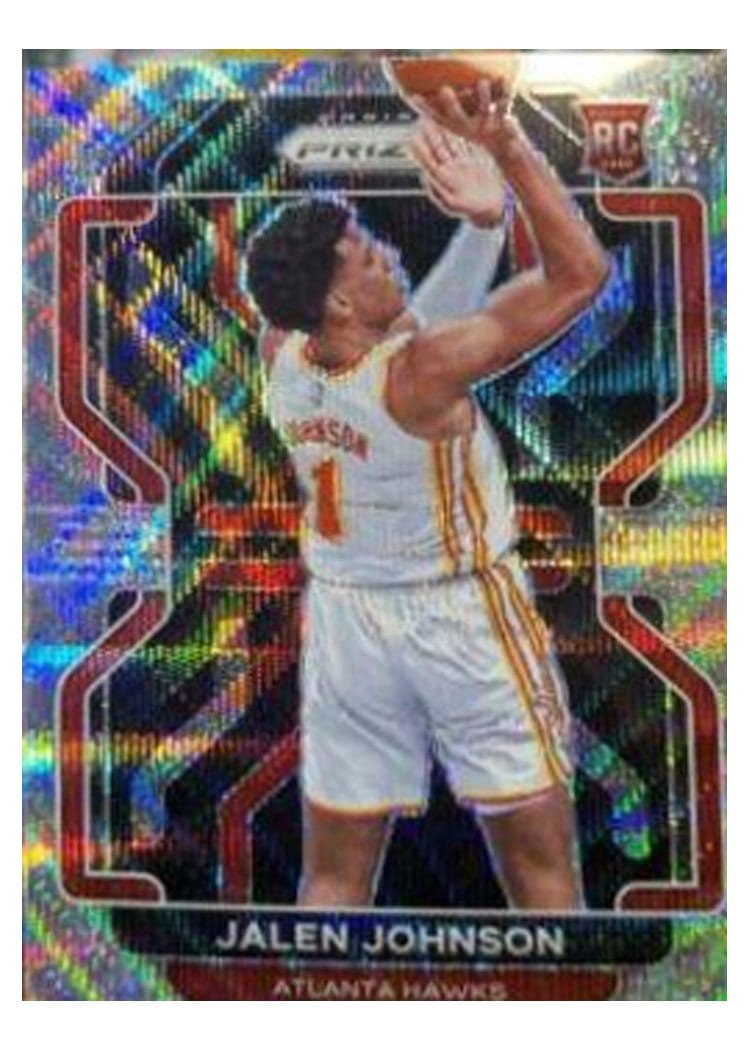 2021-22 Panini Prizm Base Set Jalen Johnson #305 card