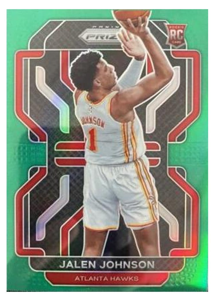 2021-22 Panini Prizm Base Set Jalen Johnson #305 card