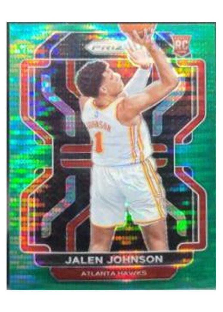 2021-22 Panini Prizm Base Set Jalen Johnson #305 card