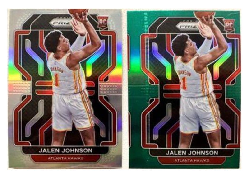 2021-22 Panini Prizm Base Set Jalen Johnson #305 card