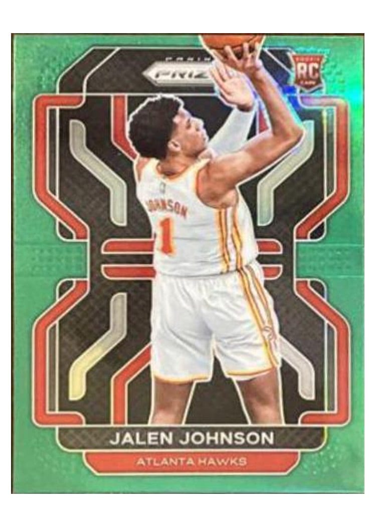 2021-22 Panini Prizm Base Set Jalen Johnson #305 card