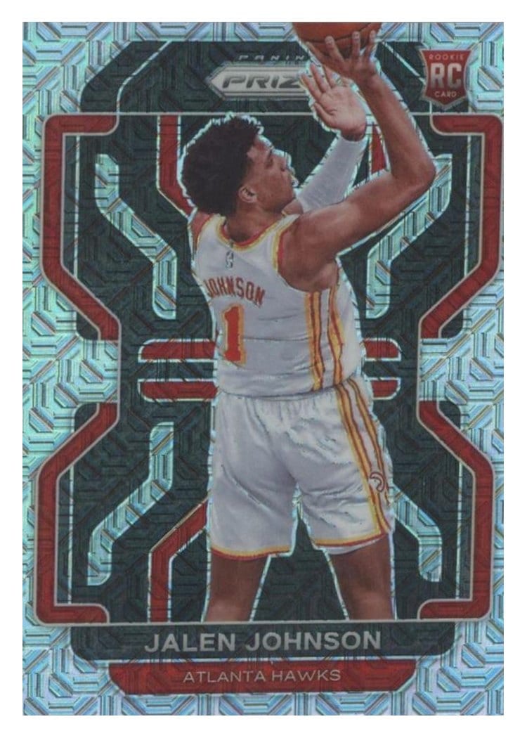 2021-22 Panini Prizm Base Set Jalen Johnson #305 card