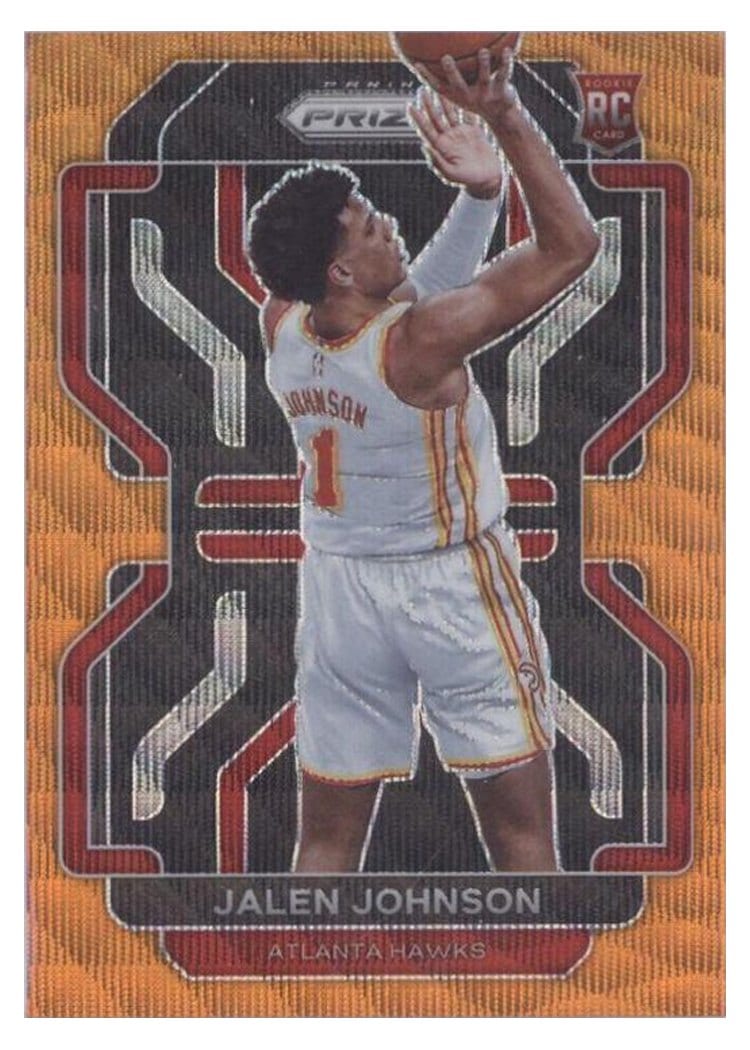 2021-22 Panini Prizm Base Set Jalen Johnson #305 card