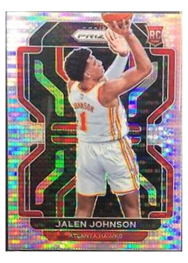 2021-22 Panini Prizm Base Set Jalen Johnson #305 card