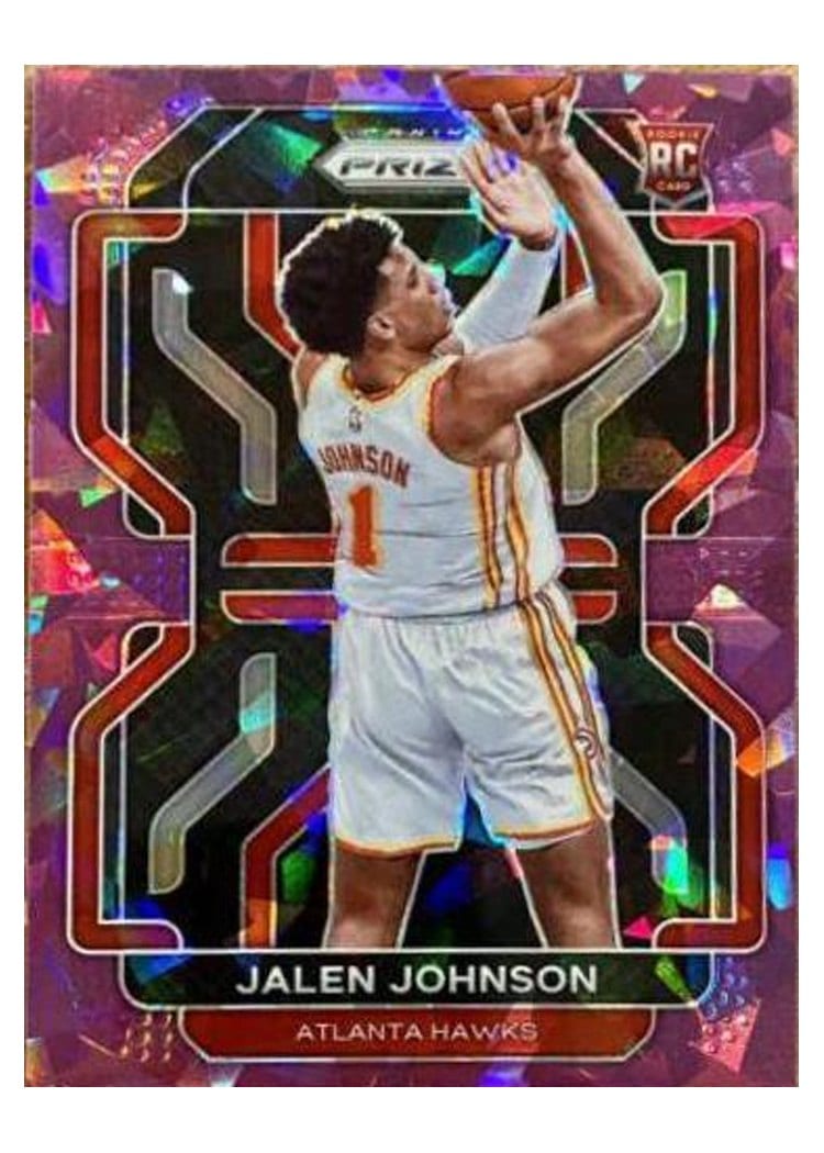 2021-22 Panini Prizm Base Set Jalen Johnson #305 card