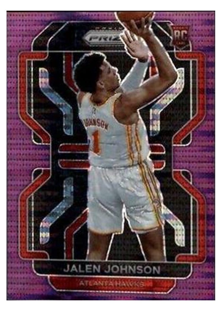2021-22 Panini Prizm Base Set Jalen Johnson #305 card