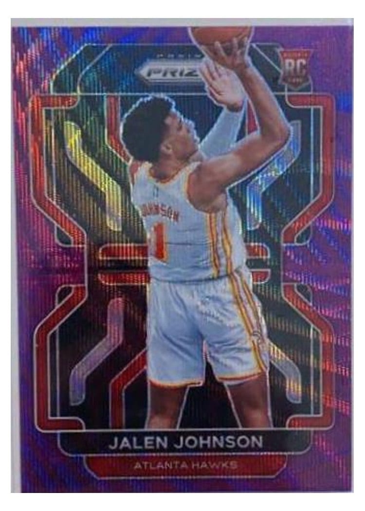 2021-22 Panini Prizm Base Set Jalen Johnson #305 card