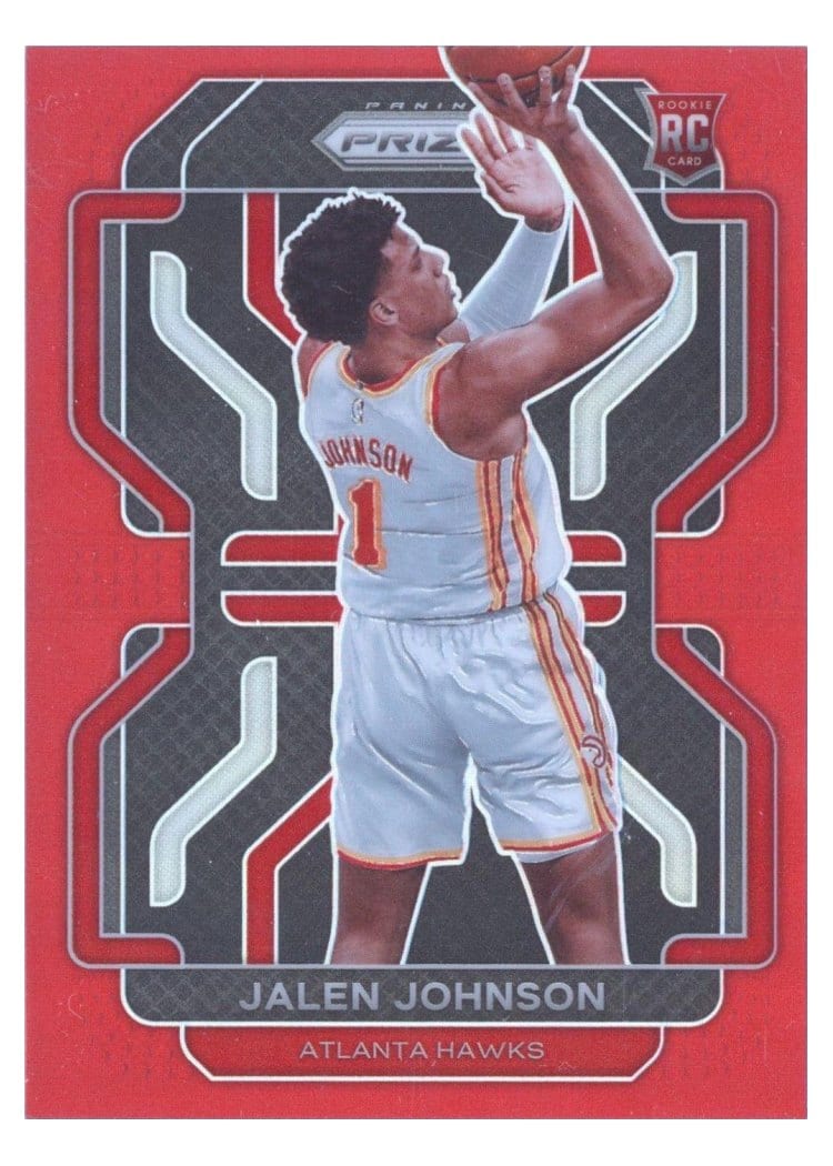 2021-22 Panini Prizm Base Set Jalen Johnson #305 card