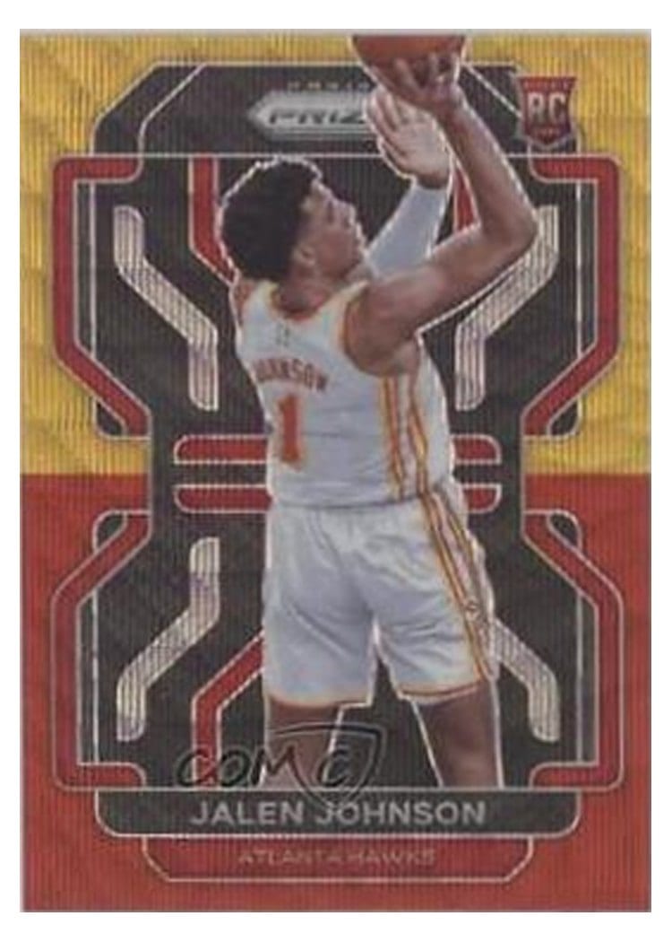 2021-22 Panini Prizm Base Set Jalen Johnson #305 card