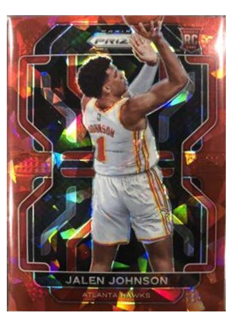 2021-22 Panini Prizm Base Set Jalen Johnson #305 card