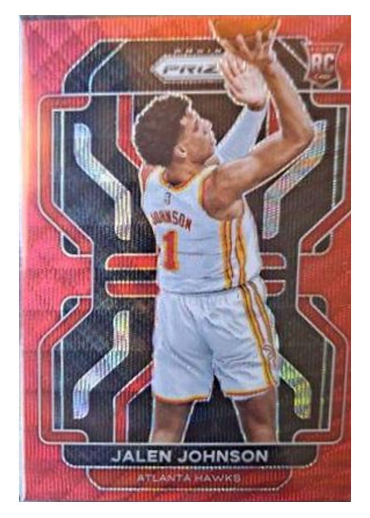 2021-22 Panini Prizm Base Set Jalen Johnson #305 card