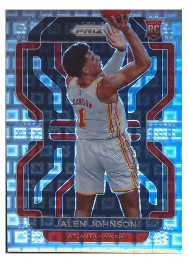 2021-22 Panini Prizm Base Set Jalen Johnson #305 card