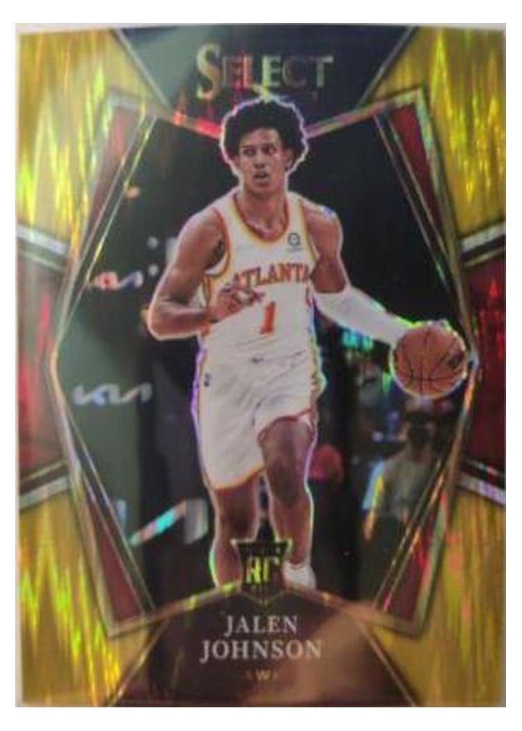 2021-22 Panini Select Base Set Jalen Johnson #200 card