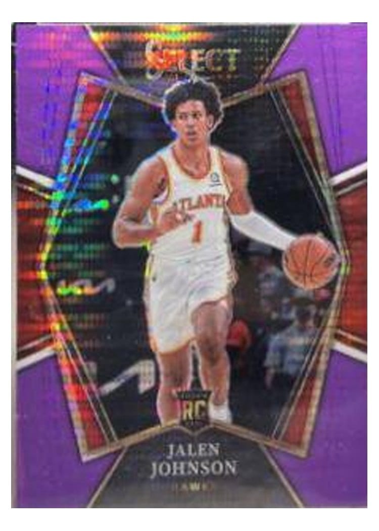 2021-22 Panini Select Base Set Jalen Johnson #200 card