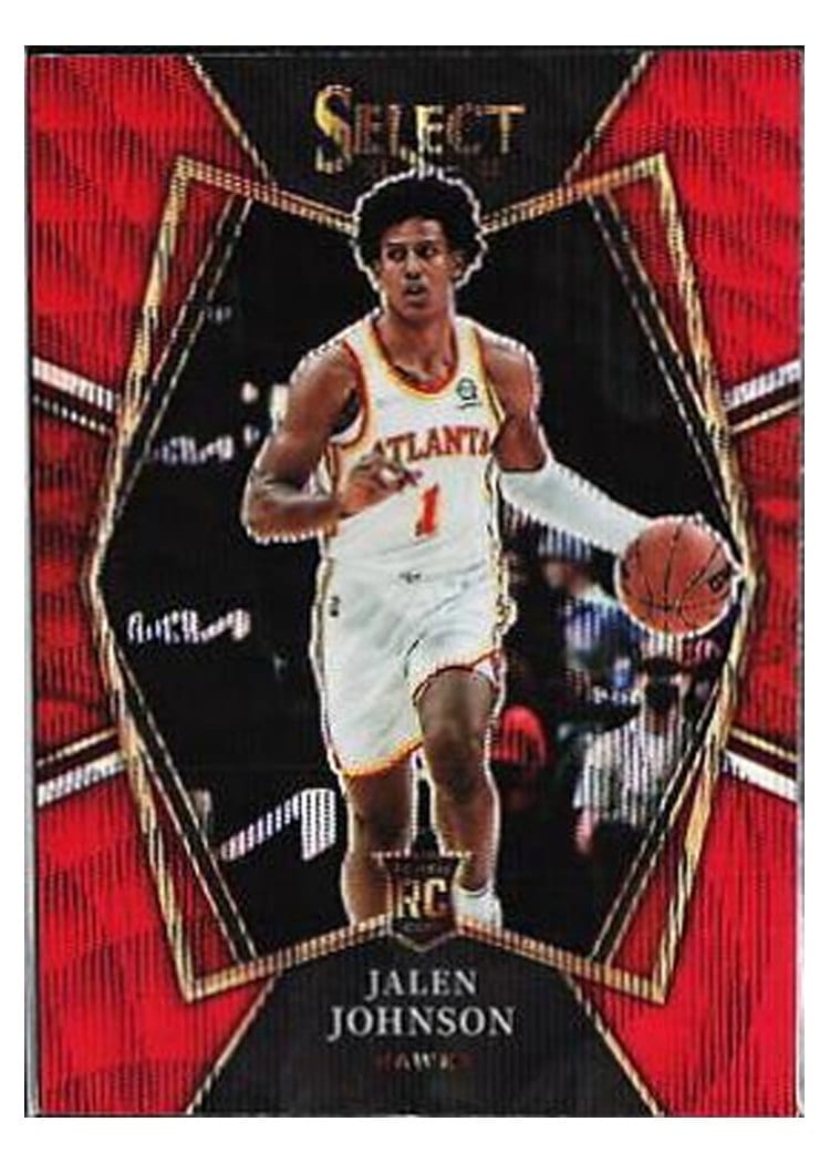 2021-22 Panini Select Base Set Jalen Johnson #200 card