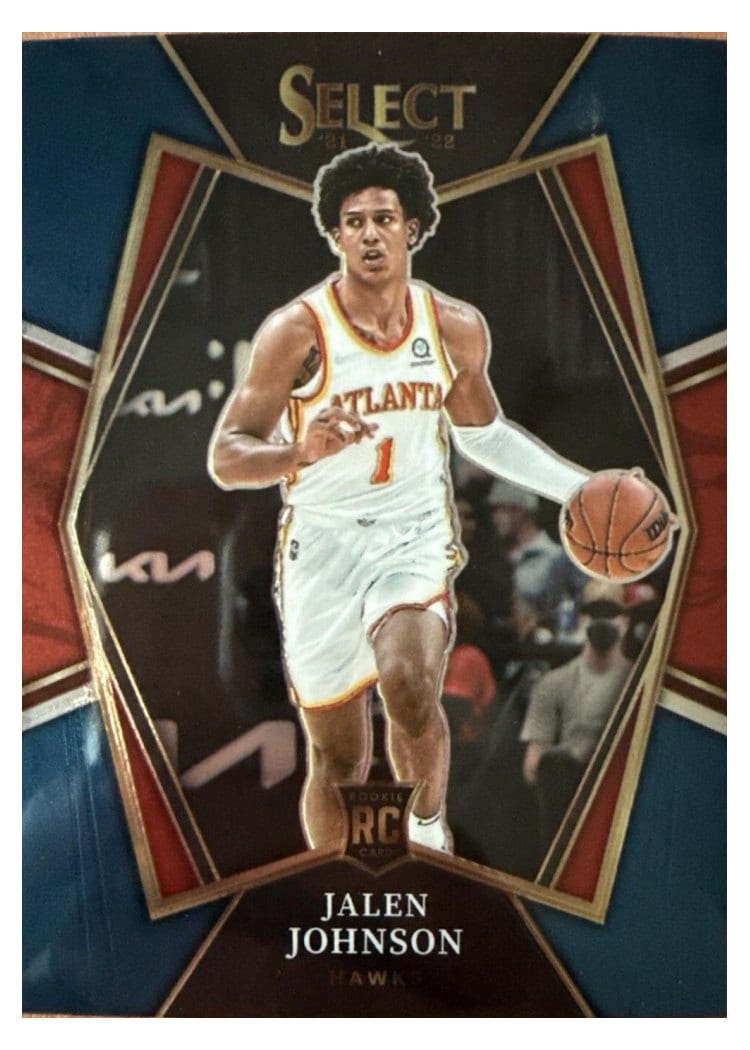 2021-22 Panini Select Base Set Jalen Johnson #200 card