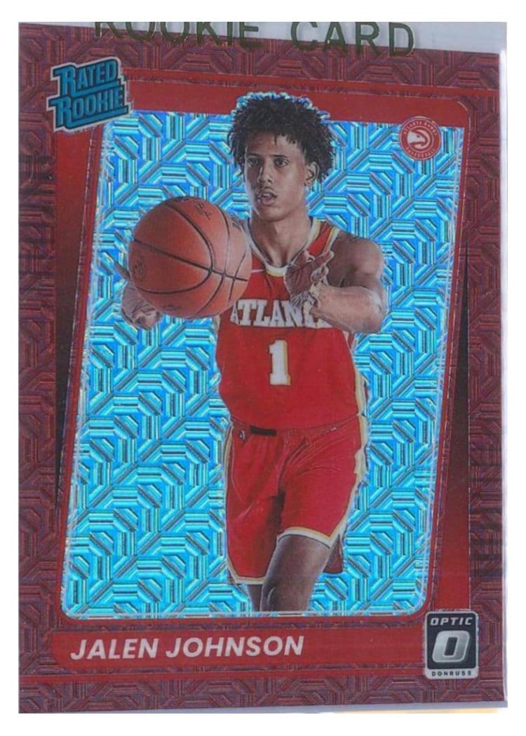 2021 Panini Donruss Optic Jalen Johnson #181 card
