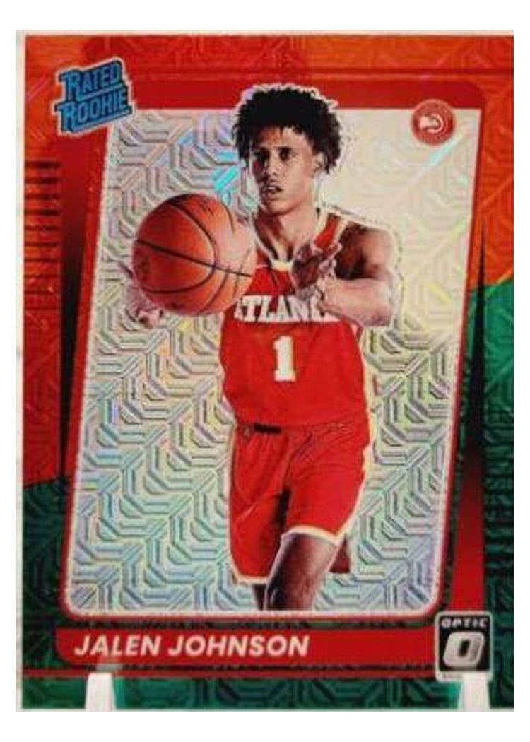 2021 Panini Donruss Optic Jalen Johnson #181 card