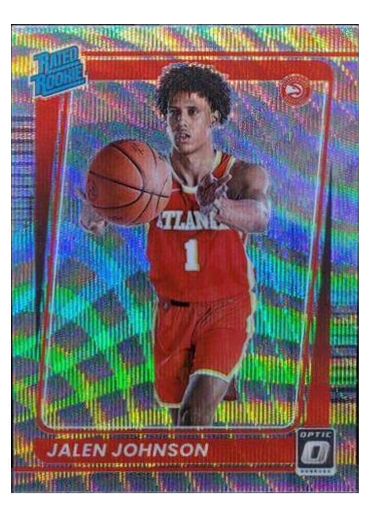 2021 Panini Donruss Optic Jalen Johnson #181 card