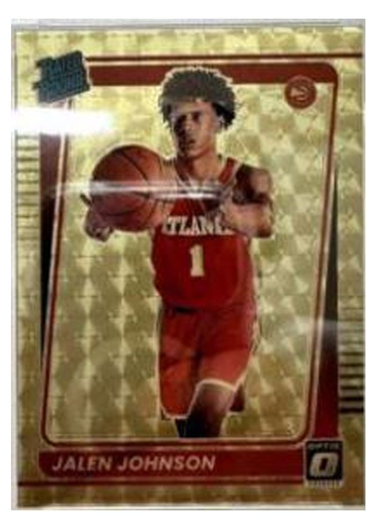 2021 Panini Donruss Optic Jalen Johnson #181 card