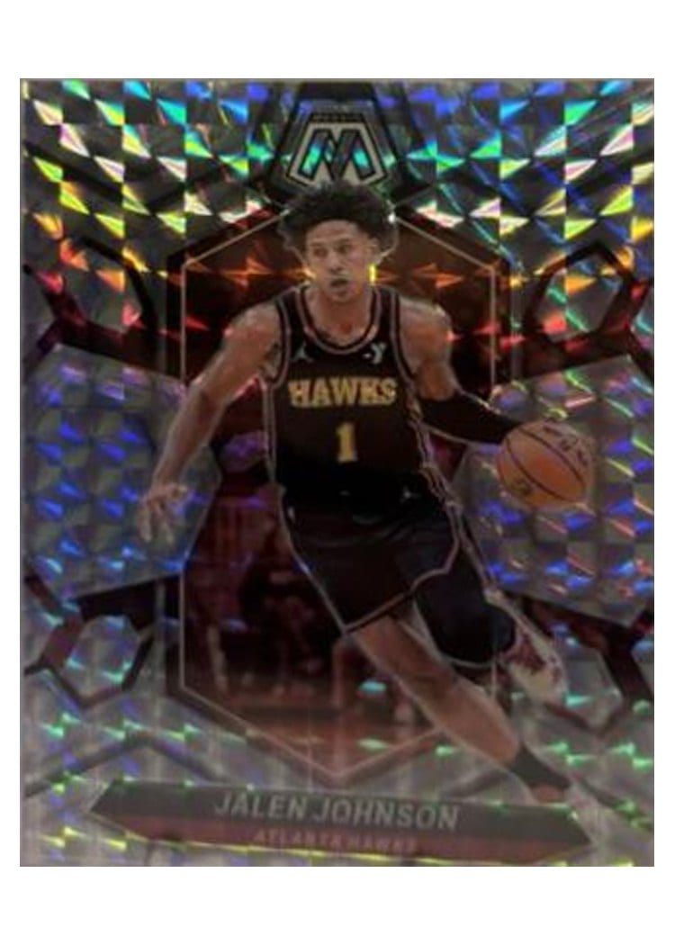 2023-24 Panini Mosaic Base Set Jalen Johnson #9 card