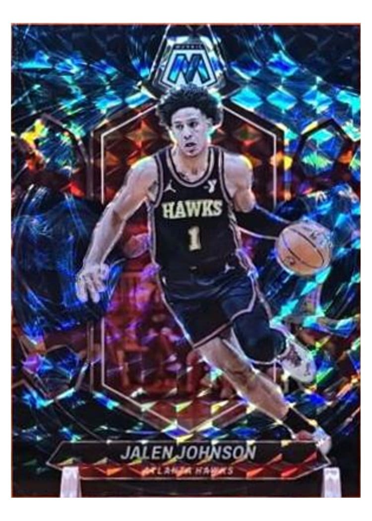 2023-24 Panini Mosaic Base Set Jalen Johnson #9 card