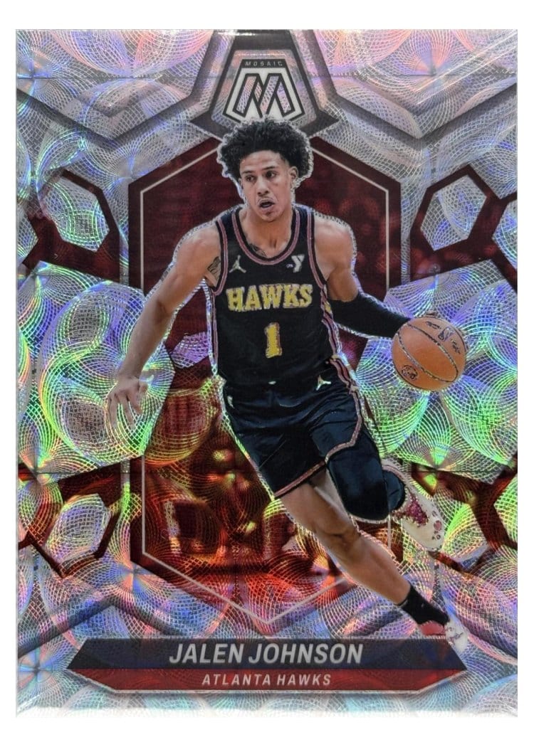 2023-24 Panini Mosaic Base Set Jalen Johnson #9 card