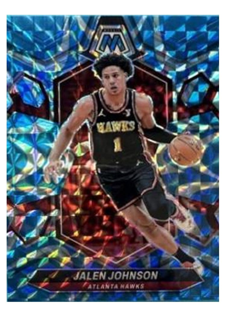 2023-24 Panini Mosaic Base Set Jalen Johnson #9 card