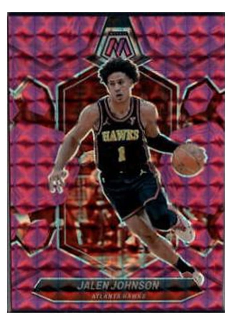2023-24 Panini Mosaic Base Set Jalen Johnson #9 card