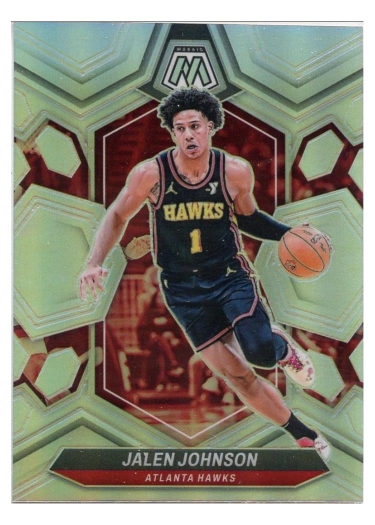 2023-24 Panini Mosaic Base Set Jalen Johnson #9 card