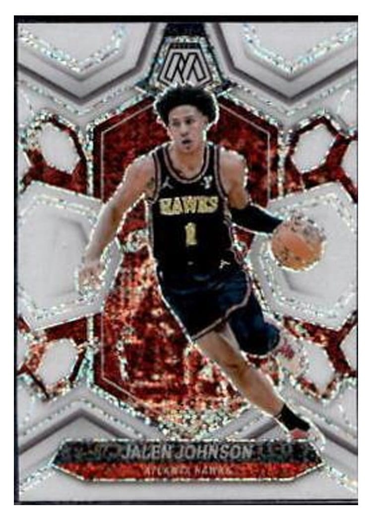 2023-24 Panini Mosaic Base Set Jalen Johnson #9 card