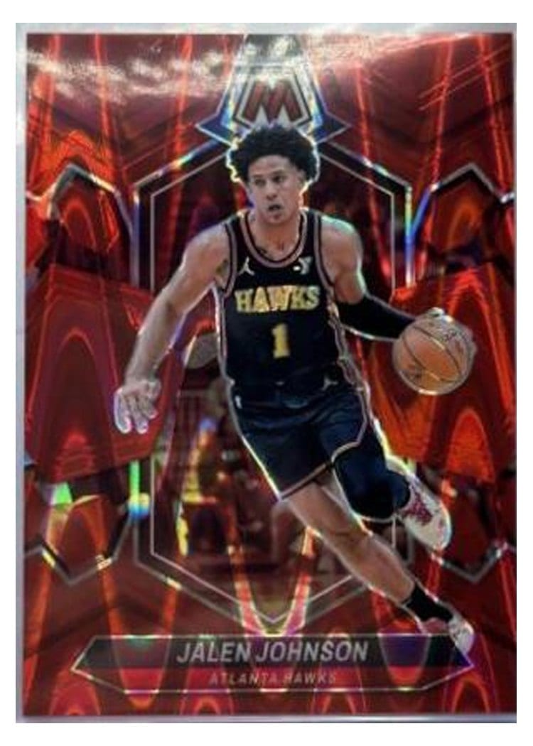 2023-24 Panini Mosaic Base Set Jalen Johnson #9 card