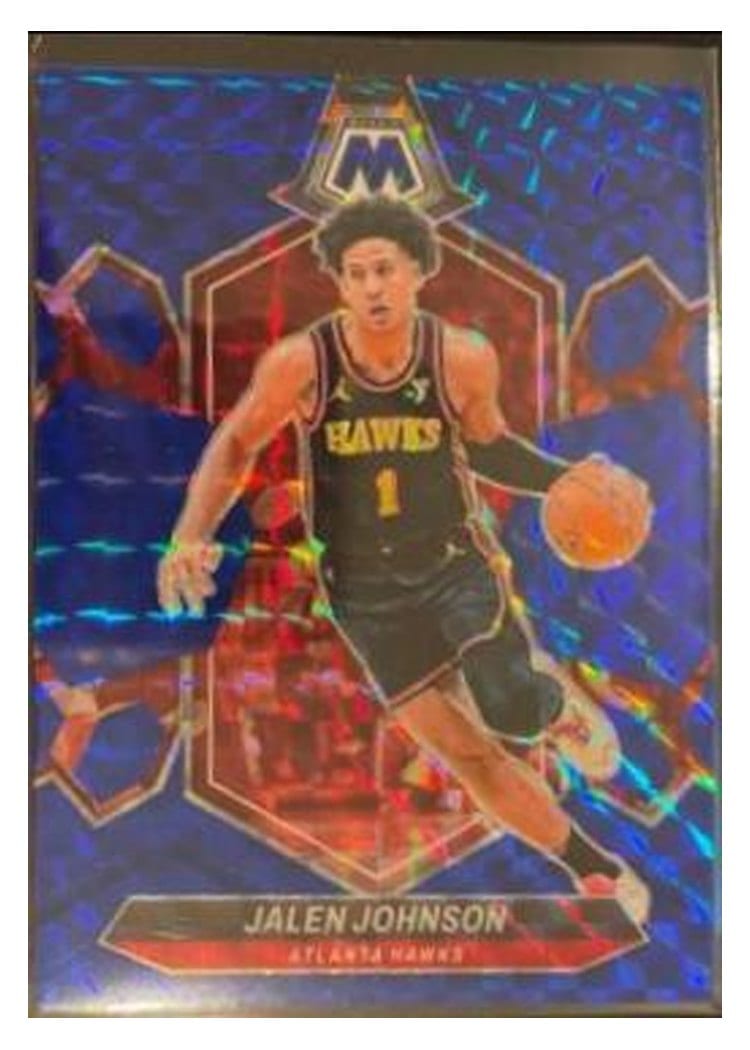 2023-24 Panini Mosaic Base Set Jalen Johnson #9 card