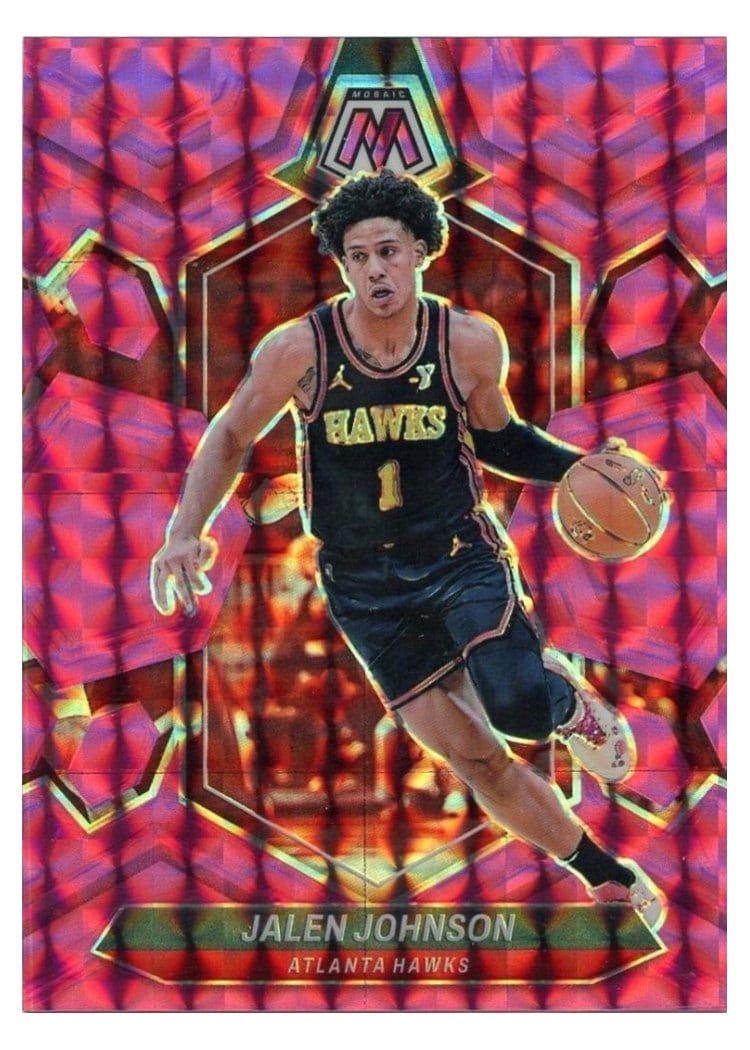 2023-24 Panini Mosaic Base Set Jalen Johnson #9 card