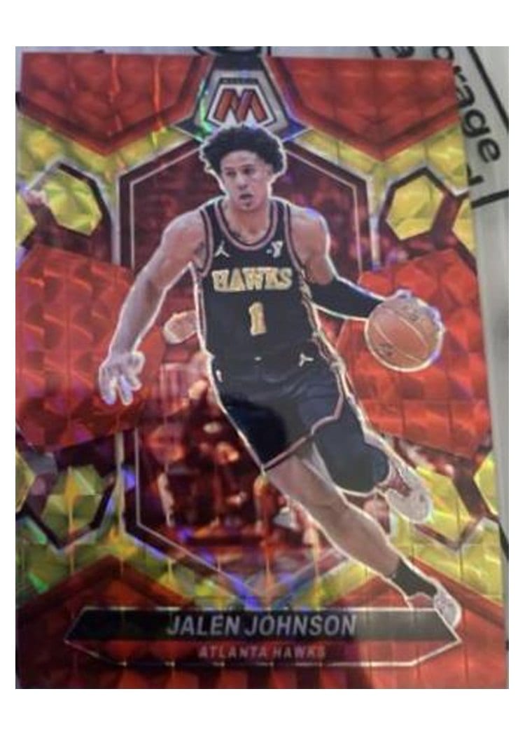 2023-24 Panini Mosaic Base Set Jalen Johnson #9 card