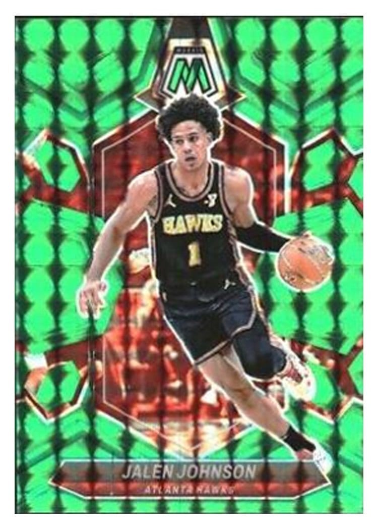 2023-24 Panini Mosaic Base Set Jalen Johnson #9 card