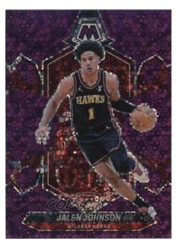 2023-24 Panini Mosaic Base Set Jalen Johnson #9 card