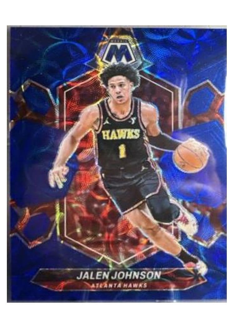 2023-24 Panini Mosaic Base Set Jalen Johnson #9 card