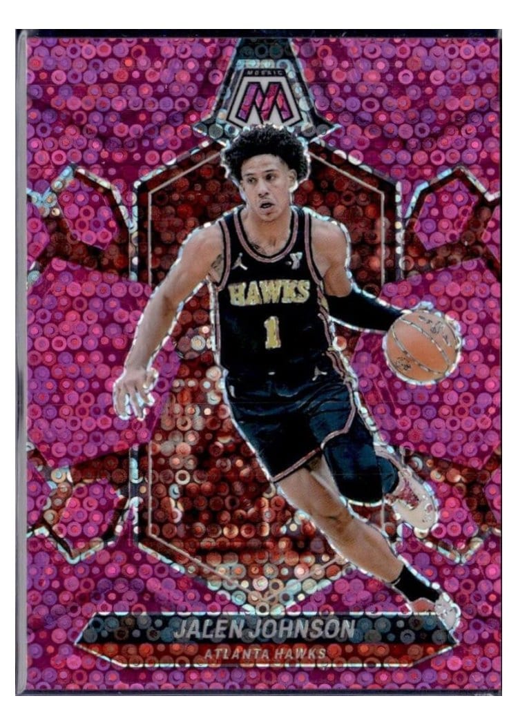 2023-24 Panini Mosaic Base Set Jalen Johnson #9 card