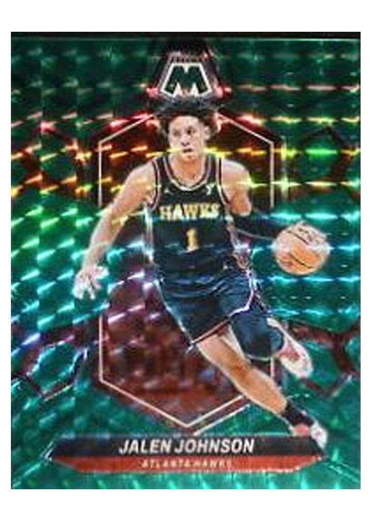 2023-24 Panini Mosaic Base Set Jalen Johnson #9 card
