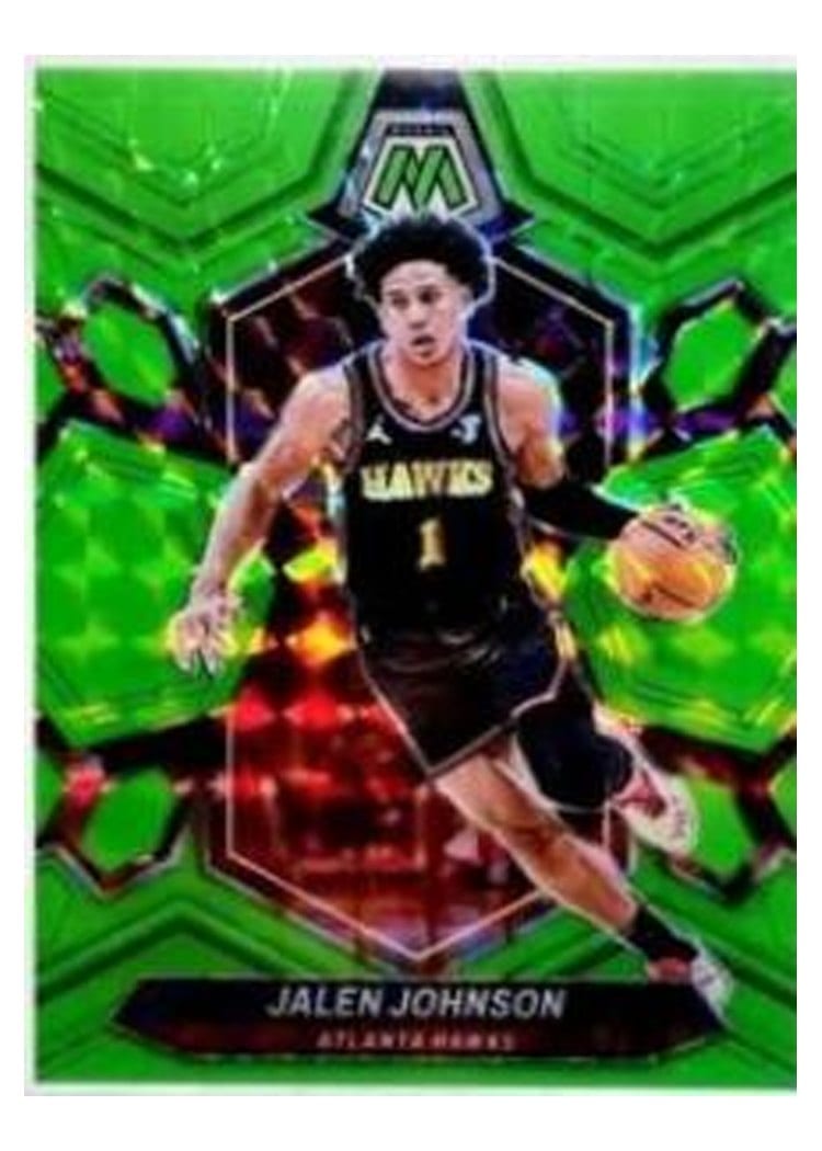 2023-24 Panini Mosaic Base Set Jalen Johnson #9 card