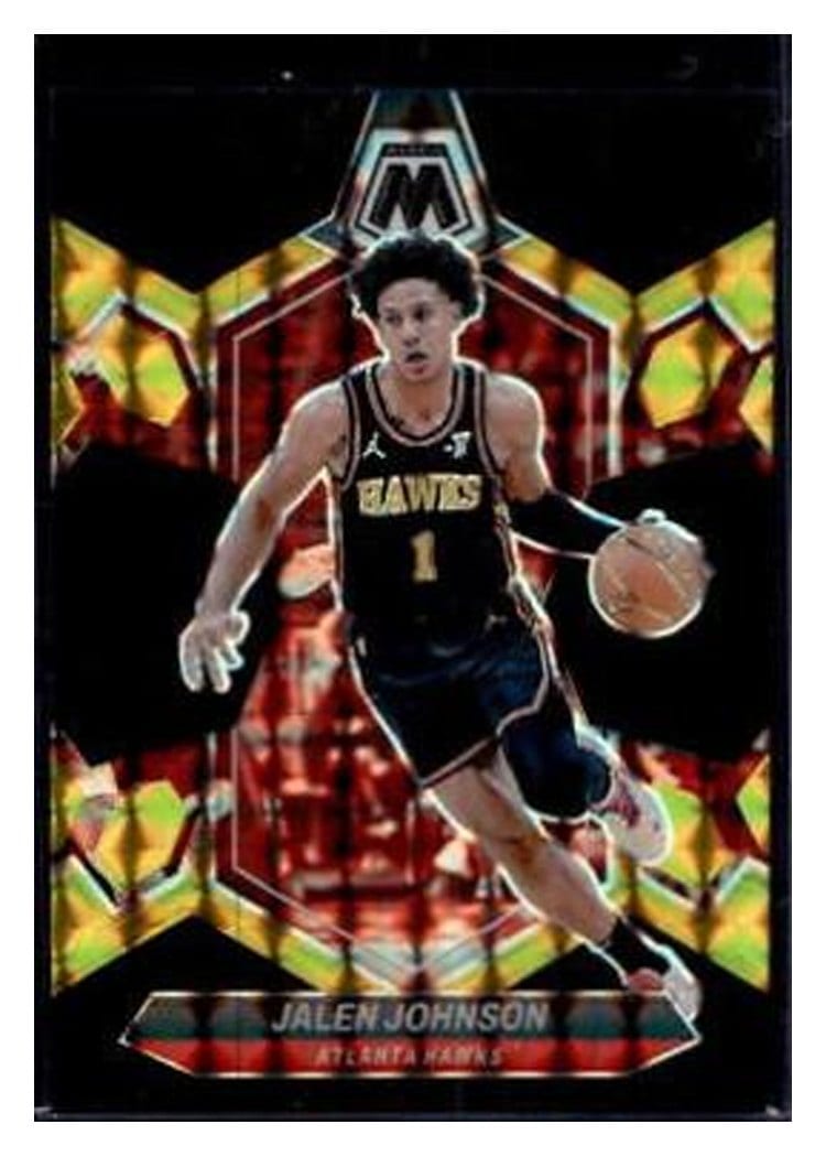 2023-24 Panini Mosaic Base Set Jalen Johnson #9 card