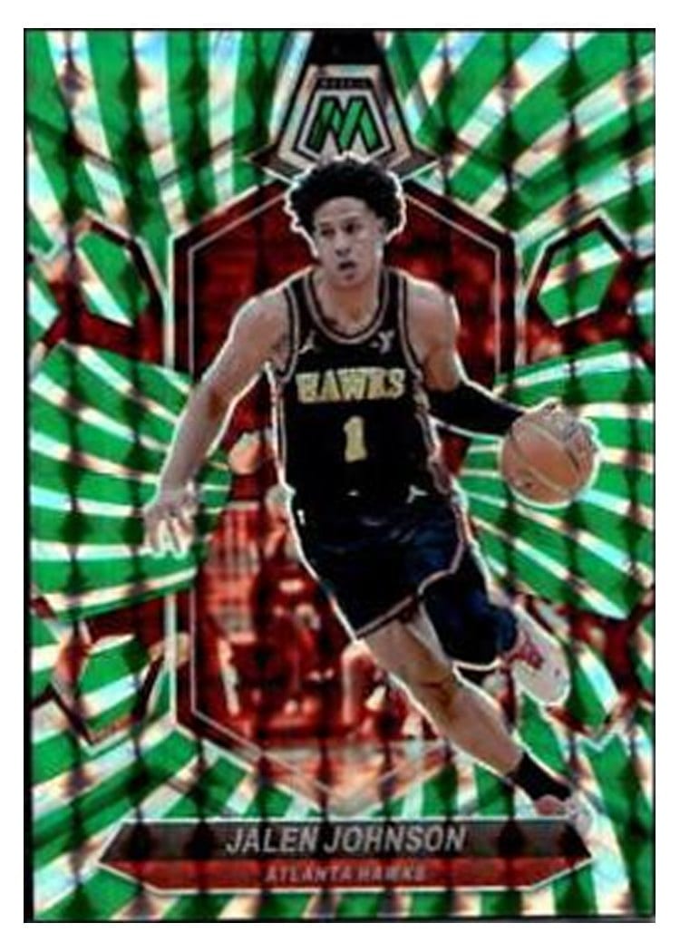 2023-24 Panini Mosaic Base Set Jalen Johnson #9 card