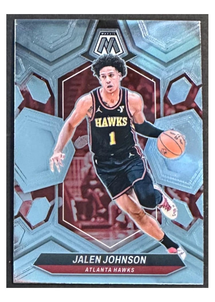 2023-24 Panini Mosaic Base Set Jalen Johnson #9 card
