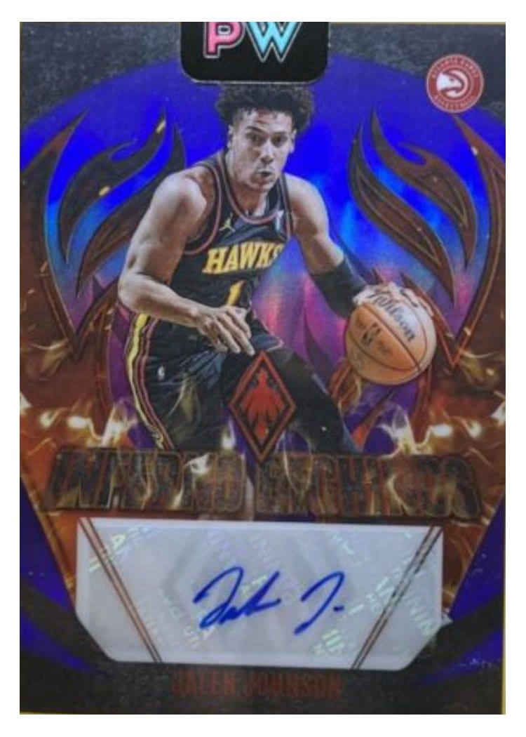 2023-24 Panini Phoenix Inferno Etchings Jalen Johnson #IE-JLJ card