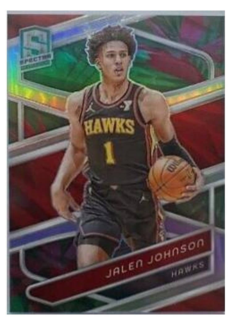2023-24 Panini Spectra Base Set Jalen Johnson #47 card