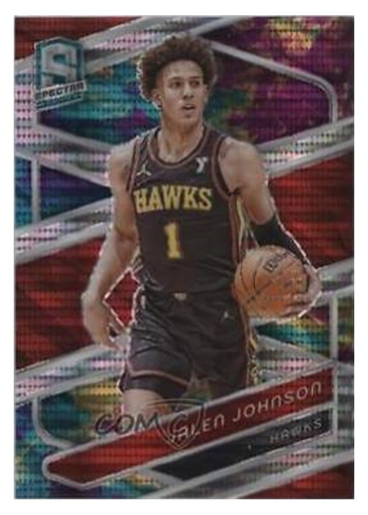 2023-24 Panini Spectra Base Set Jalen Johnson #47 card