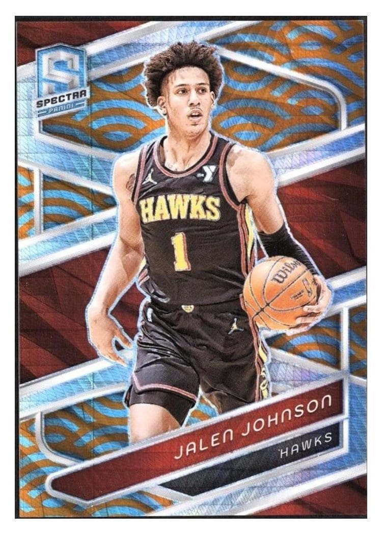 2023-24 Panini Spectra Base Set Jalen Johnson #47 card