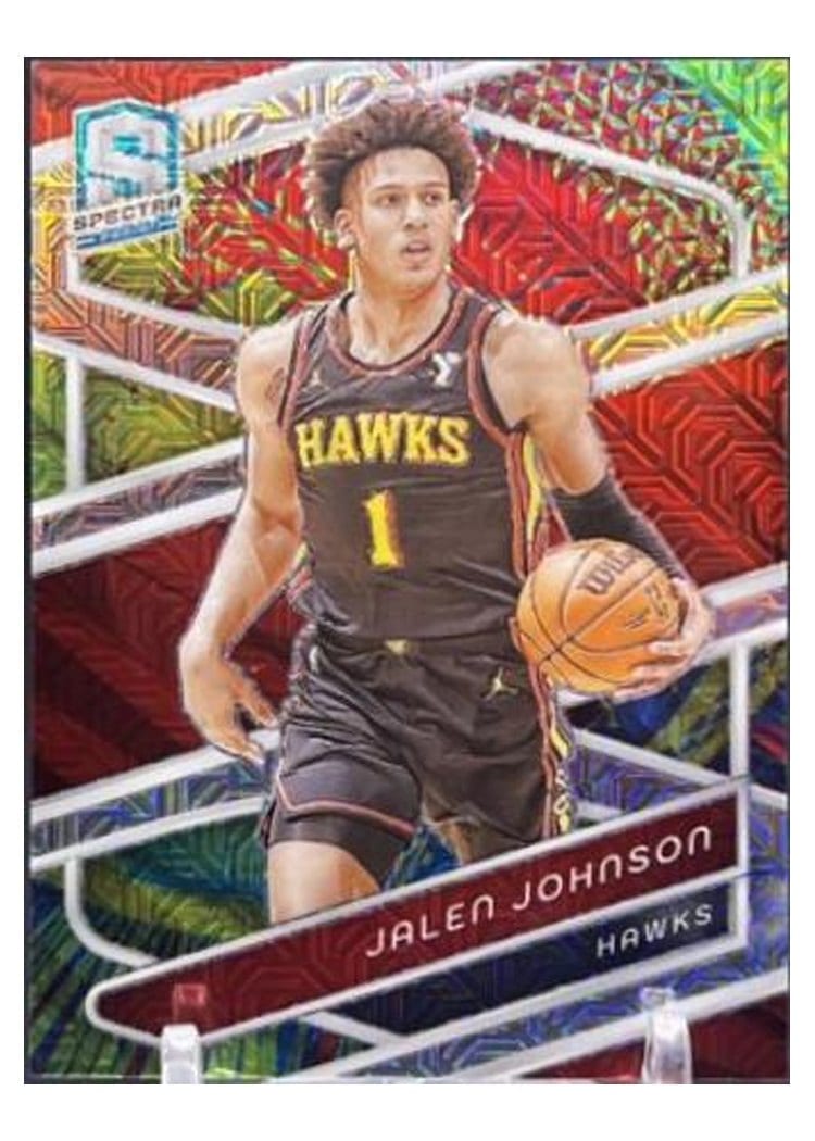 2023-24 Panini Spectra Base Set Jalen Johnson #47 card